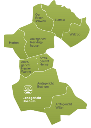 Gerichtsbezirke Gerichtsbezirke